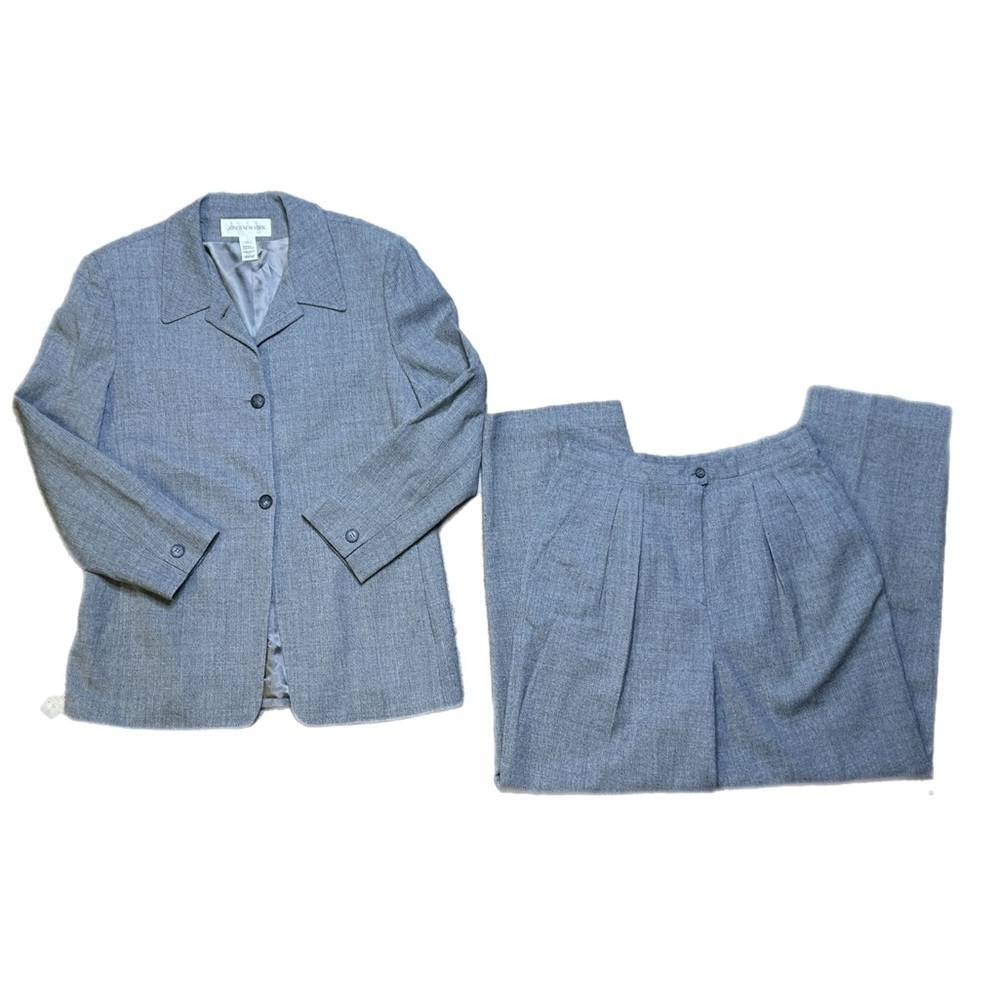 Vintage Jones New York Gray Pants Suit